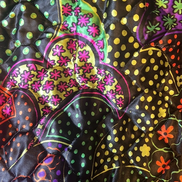 magical polyester quilted maxi skirt halloween, hawaiian, festival, gogo, boho! - Picture 4 of 5